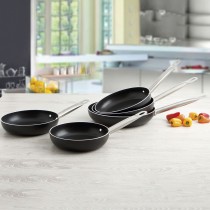 Poêle Quid Pro Chef Noir Métal Acier Ø 28 cm (6 Unités)