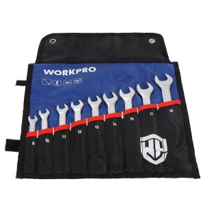 Combination spanner set Workpro 9 Pieces