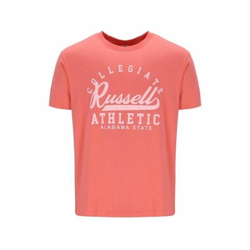 Kurzarm-T-Shirt Russell Athletic Amt A30211 Koralle Herren