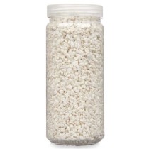 Decorative Stones White 2 - 5 mm 700 g (12 Units)