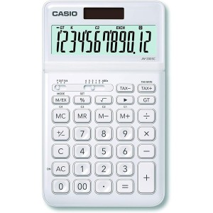 Calculatrice Casio JW-200SC-WE Blanc Plastique