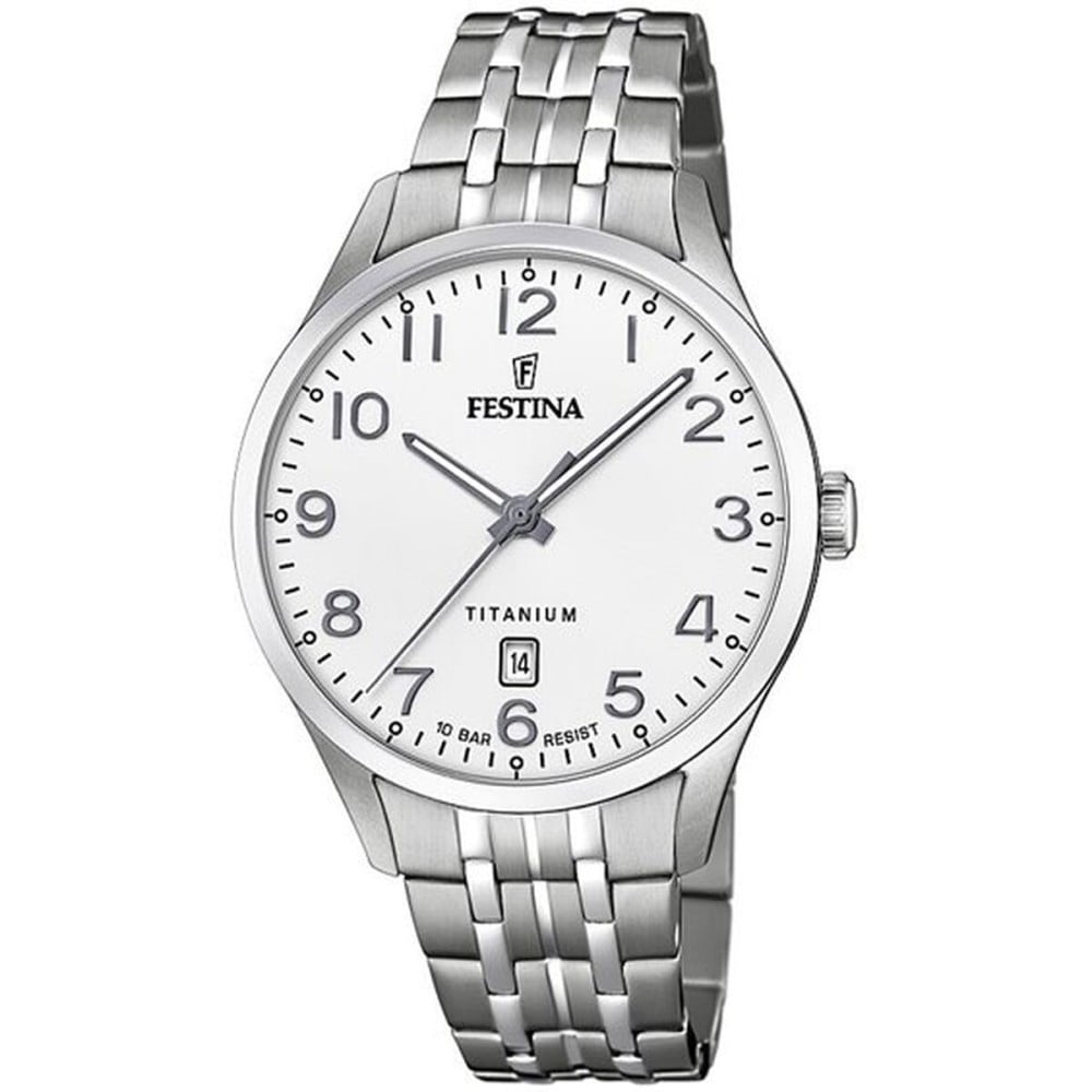 Herrenuhr Festina F20466/1 Silberfarben (Ø 40 mm)