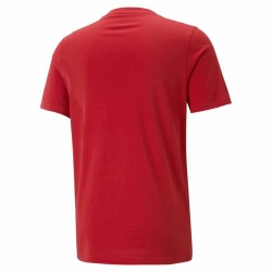 Short Sleeve T-Shirt Puma Graphics Sneaker For All Time Red Unisex