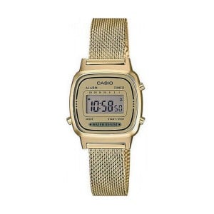 Ladies' Watch Casio ICONIC MINI STEEL GOLD MESH (Ø 25 mm) (Ø 24 mm)