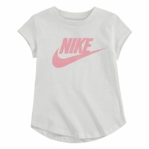 Child's Short Sleeve T-Shirt Nike Futura SS White