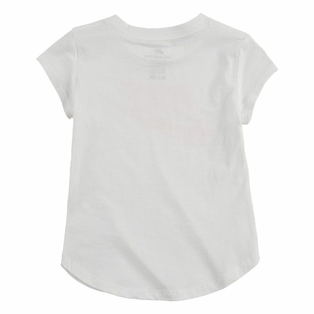 Child's Short Sleeve T-Shirt Nike Futura SS White