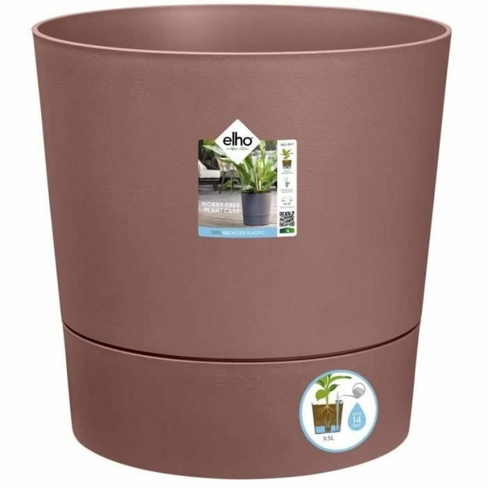 Pot auto-arrosant Elho   Marron Plastique Ø 43 cm