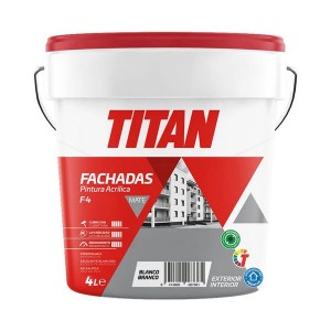 Peinture Titan 125670004 Blanc 4 L