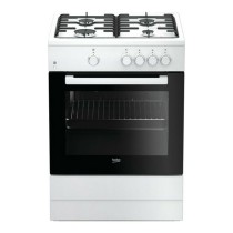 Cuisinière à Gaz BEKO FSG62000DWL 64 L 60 cm Blanc