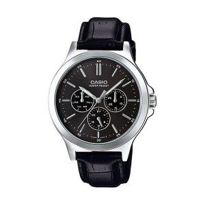 Montre Homme Casio MULTIFUNCTION BLACK, LEATHER Noir (Ø 41 mm) (Ø 41,5 mm) (Ø 40 mm)