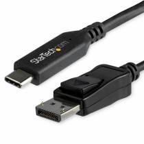 Adaptateur USB C vers DisplayPort Startech CDP2DP146B           (1,8 m) Noir