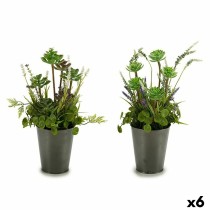 Plante décorative Fleurs Campagne Plastique 20 x 41 x 20 cm (6 Unités)