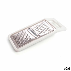 Flat Grater Quid Renova Metal 23 cm (24 Units)