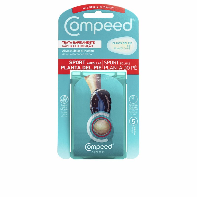 Blasenpflaster Compeed 5 Stück Fußsohlen