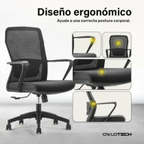 Chaise de Bureau Owlotech Noir