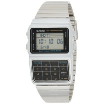 Unisex Watch Casio DATABANK CALCULATOR STEEL - MATT CASE Grey