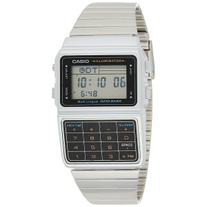 Montre Unisexe Casio DATABANK CALCULATOR STEEL - MATT CASE Gris