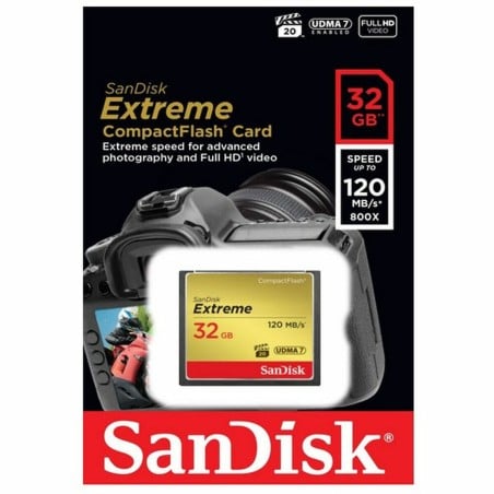 Carte Mémoire SD SanDisk SDCFXSB-032G-G46 32GB 32 GB