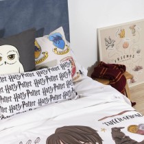 Bettdeckenbezug Harry Potter I love magic Bunt 175 Fäden 140 x 200 cm Einzelmatratze