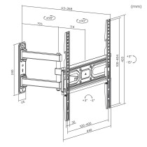 Wall Bracket MacLean MC-647N 55"