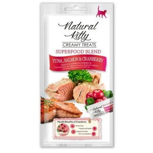 Snack for Cats Natural Kitty Superfood Blend Fish