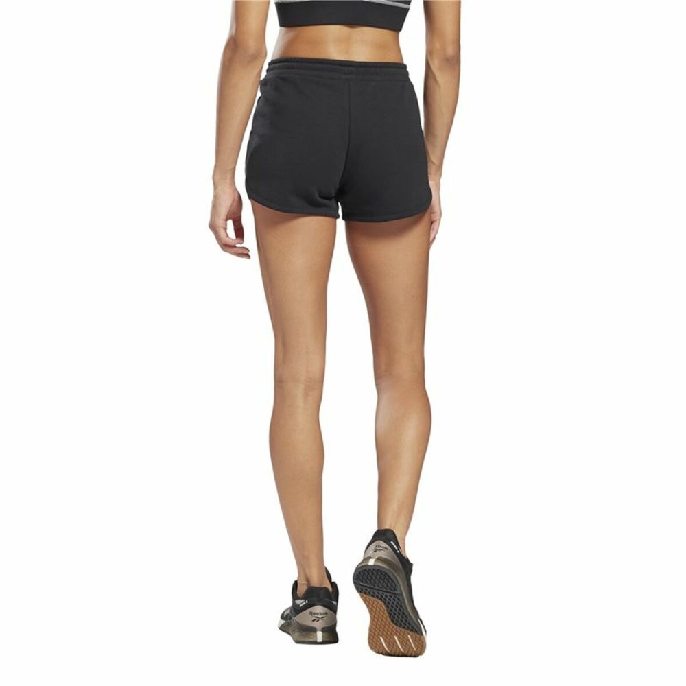 Damen-Sportshorts Reebok Identity Schwarz