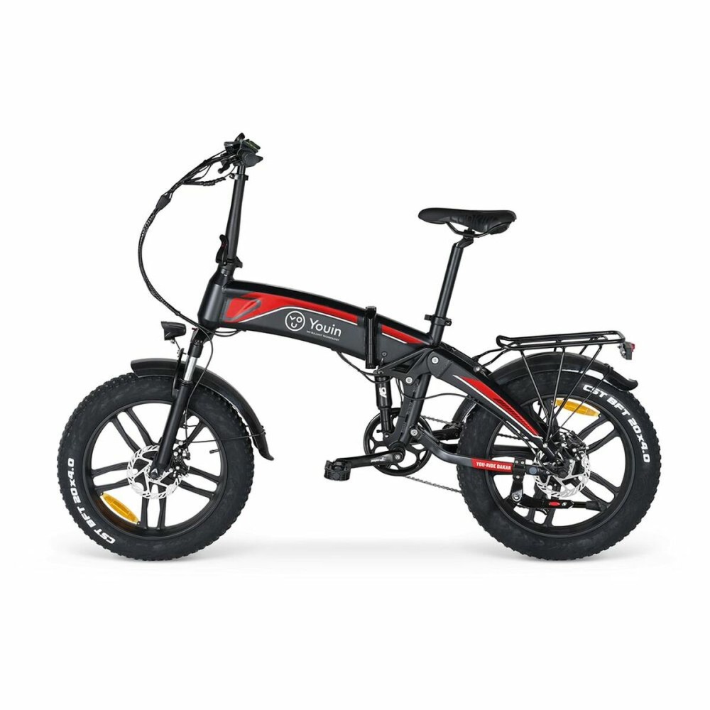 Electric Bike Youin BK1400R 20" 25 km/h Red 250 W 10000 mAh 20"