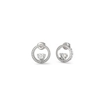 Ladies' Earrings Guess JUBE04666JWRHT-U Silver