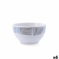 Bowl Quid Chicago White Ceramic 510 ml (6 Units)