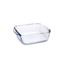 Serving Platter Pyrex Airfryer Transparent Glass 1 L 20 x 17 cm (10 Units)