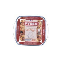 Plat à Gratin Pyrex Airfryer Transparent verre 1 L 20 x 17 cm (10 Unités)