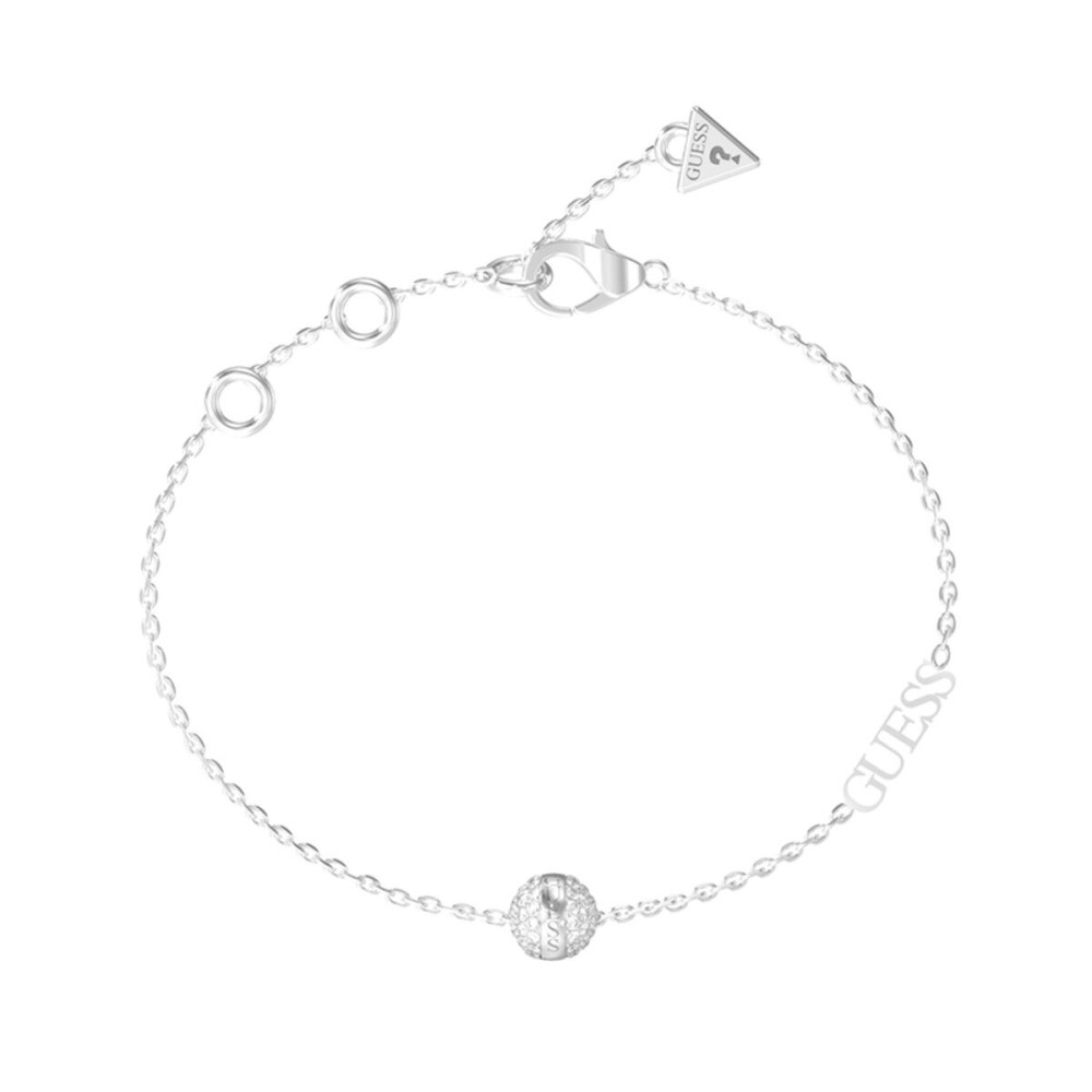 Ladies' Bracelet Guess JUBB04456JWRHS Silver