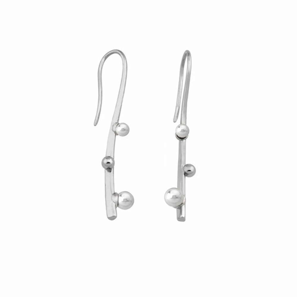 Ladies' Earrings Majorica 15474.01.2.000.010.1 Silver