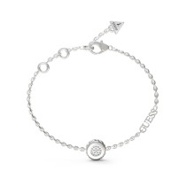 Ladies' Bracelet Guess JUBB04594JWRHS Silver