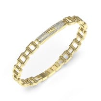 Ladies' Bracelet Guess JUMB04414JWYGT-U Golden