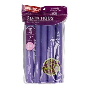 Hair rollers Red Kiss Kiss Flexi 10 Pieces