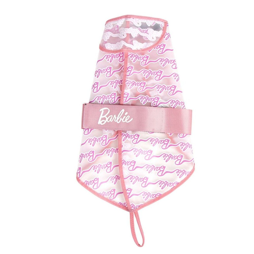 Regenmantel für Hunde Barbie Rosa XS