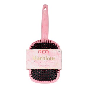 Brosse Démêlante Red Kiss Kiss Marblous Rose