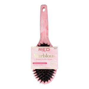 Brosse Démêlante Red Kiss Kiss Marblous Rose Rond