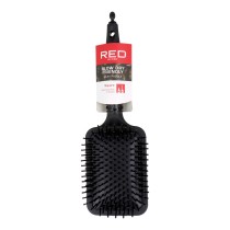 Brosse Démêlante Red Kiss Kiss Rubberized Noir Carré