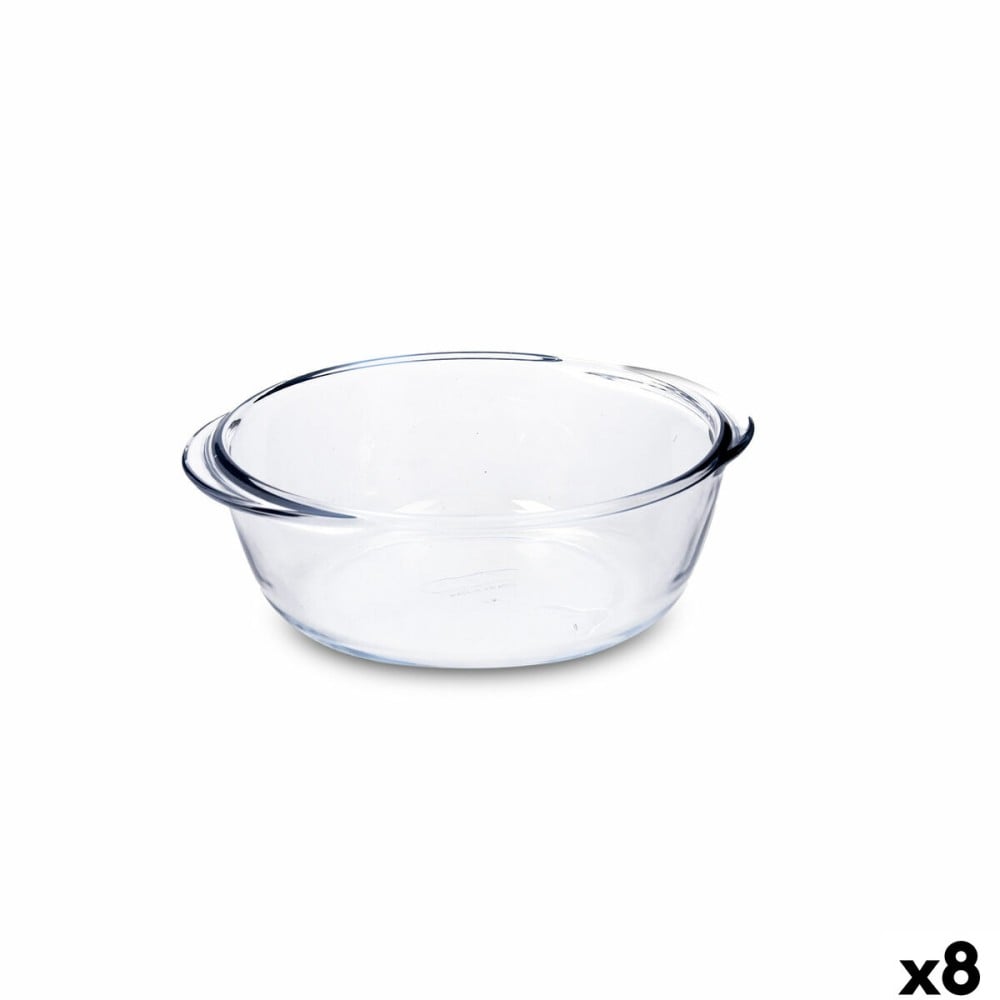 Kochschüssel Pyrex Airfryer Durchsichtig Glas Ø 20 cm 1,1 L (8 Stück)