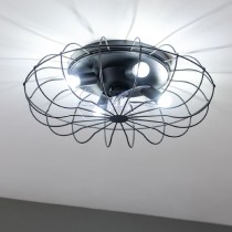 Ventilateur de Plafond avec Lumière Cecotec EnergySilence LampAero 650 Iron Design 20 W 70 W