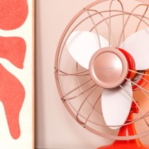 Table Fan Cecotec EnergySilence 1090 RetroDesk 40 W Red