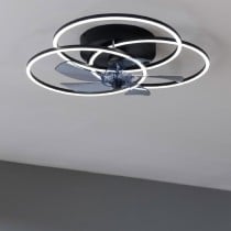 Ceiling Fan with Light Cecotec EnergySilence LampAero 670 FlowLight 20 W 45 W Metal