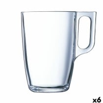 Mug Luminarc Nuevo Transparent 320 ml (6 Units)