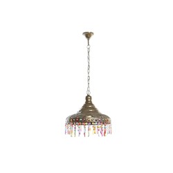 Ceiling Light DKD Home Decor 37 x 37 x 38 cm Golden Metal Multicolour 50 W