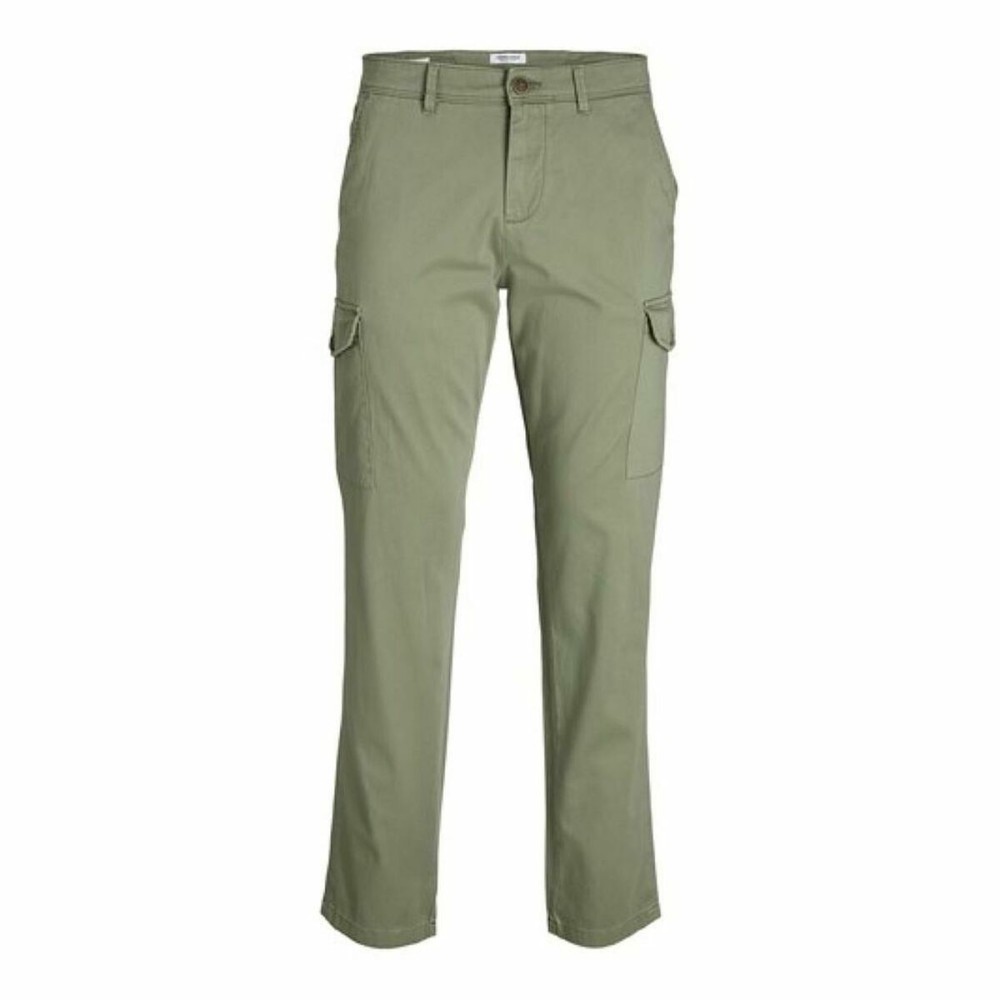 Pantalon  JJBOWIE CARGO SA NOOS 12224001 Jack & Jones 32L Vert