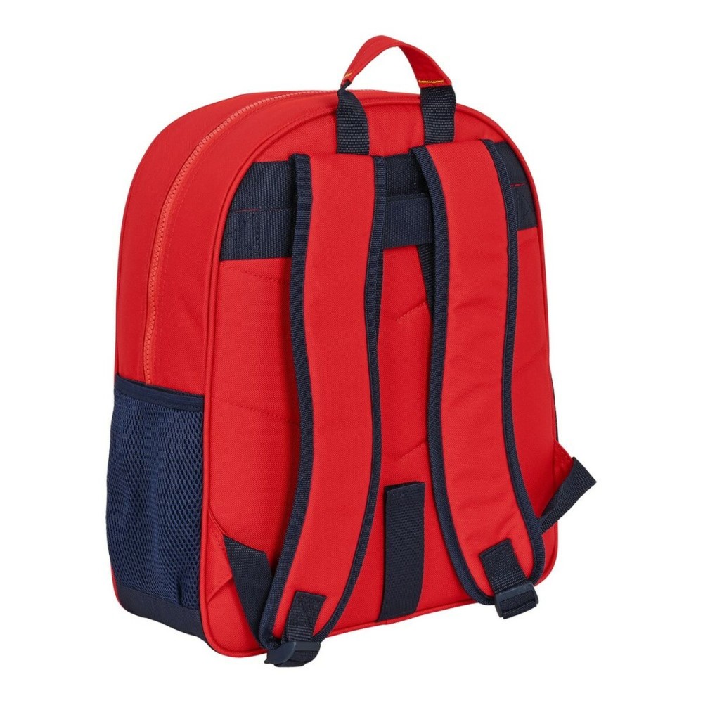 Cartable RFEF Rouge Bleu (32 x 38 x 12 cm)