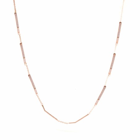 Ladies' Necklace Sif Jakobs C446-CZ-RG 35 cm