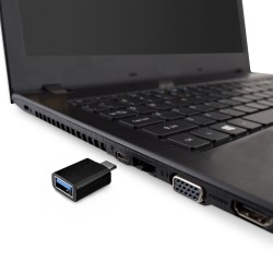 USB-C-zu- USB-Adapter V7 V7U3C2A-BLK-1E      